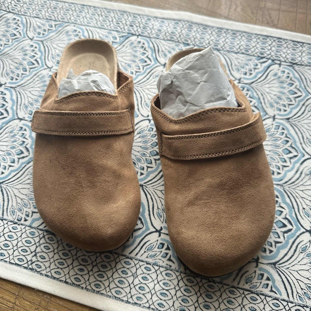 Sun + Stone Kids Moccasins in Tan